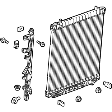 Chevy 84671373 Radiator