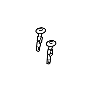 GM 84676878 Headrest Guide, Ash Gray, Rear Passenger Side 84676878 GM Headrest Guide, Ash Gray, Rear Passenger Side Illustration 1 of 1