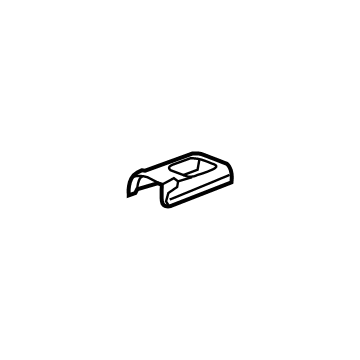 GM 84042145 Seat Track Rear Cover, Black 84042145 GM Seat Track Rear Cover, Black Illustration 1 of 1