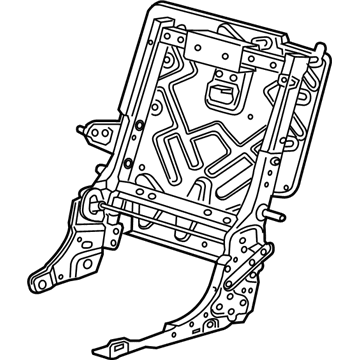 GM 85527446 Seat Frame, Rear 85527446 GM Seat Frame, Rear Illustration 1 of 1