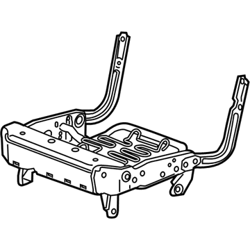 GM 84809314 Cushion Frame, Rear 84809314 GM Cushion Frame, Rear Illustration 1 of 1