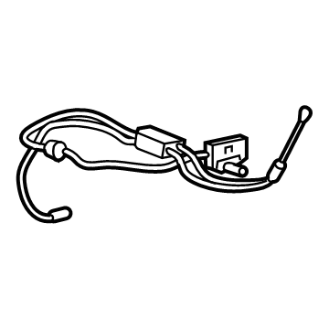 GM 84943333 Release Cable, Rear 84943333 GM Release Cable, Rear Illustration 1 of 1