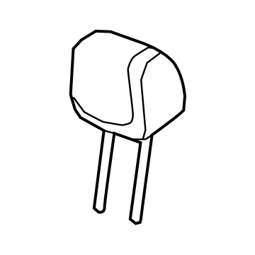 Cadillac 84747918 Headrest