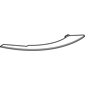 GM 84947867 Trim Bezel 84947867 GM Trim Bezel Illustration 1 of 1