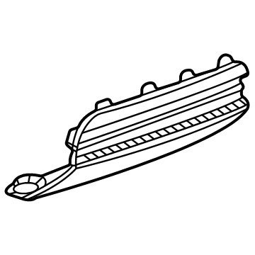 GM 84926443 Cover, Rear 84926443 GM Cover, Rear Illustration 1 of 1