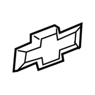 23166689 GM Emblem, Rear Illustration 1 of 1