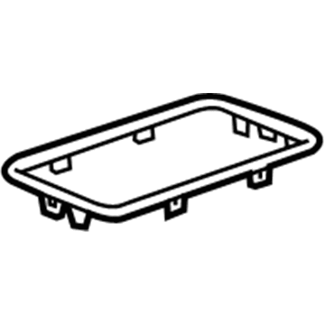 GM 22792234 Trim Ring 22792234 GM Trim Ring Illustration 1 of 1