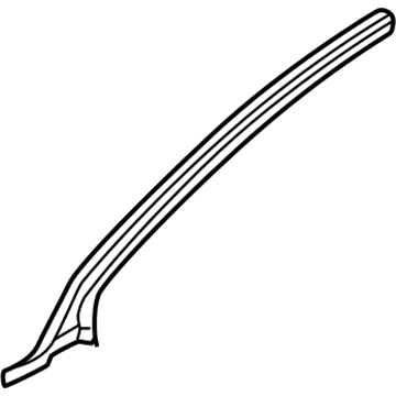 GM 12533776 Inner Pillar, Passenger Side 12533776 GM Inner Pillar, Passenger Side Illustration 1 of 1