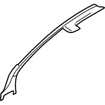 GM 10251373 Windshield Pillar, Driver Side 10251373 GM Windshield Pillar, Driver Side Illustration 1 of 1