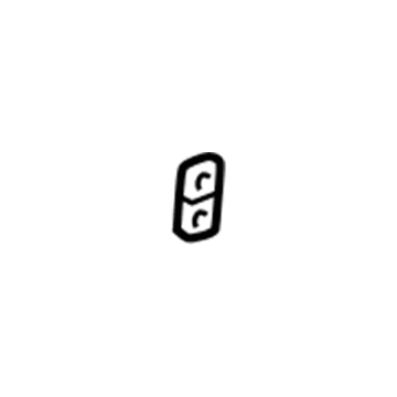 GM 25554222 Anchor Plate, Front 25554222 GM Anchor Plate, Front Illustration 1 of 1