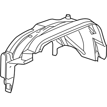 Hummer Fender Splash Shield - 25901289
