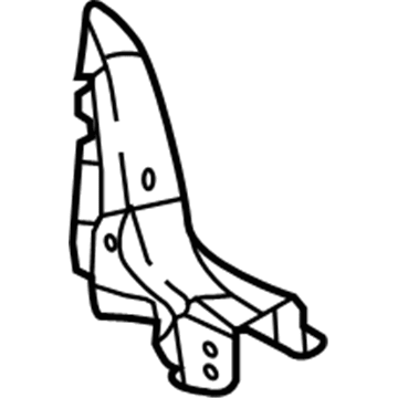 GM 84101696 Gusset, Rear Driver Side 84101696 GM Gusset, Rear Driver Side Illustration 1 of 1