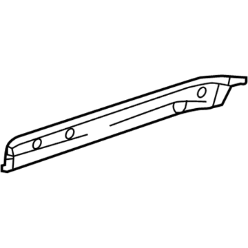 GM 22999753 Upper Extension, Outer Driver Side 22999753 GM Upper Extension, Outer Driver Side Illustration 1 of 1