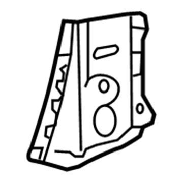 84338624 GM Wheelhouse Brace, Rear Passenger Side Illustration 1 of 1