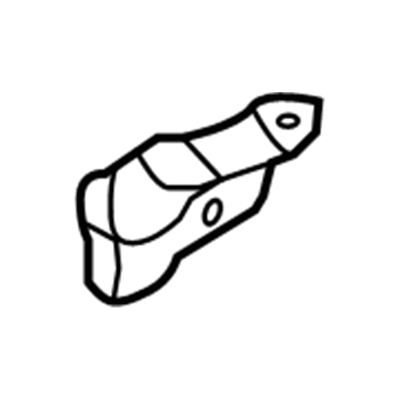 23227483 GM Baffle, Upper Passenger Side Illustration 1 of 1