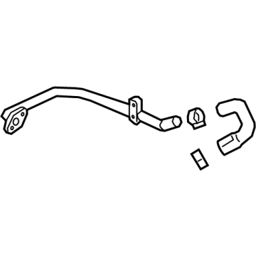 GM 55503531 Pipe 55503531 GM Pipe Illustration 1 of 1