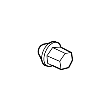 Chevy 9596070 Wheel Nut