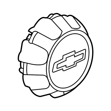 Chevy 23378307 Hub Cap