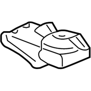 11610693 GM Tool Kit Retainer Nut Illustration 1 of 1