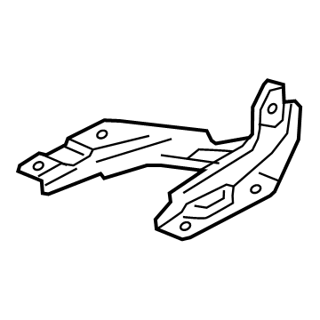 GM 23303047 Hinge, Passenger Side 23303047 GM Hinge, Passenger Side Illustration 1 of 1