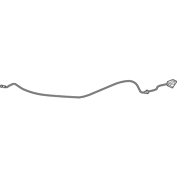GM 84279473 Release Cable 84279473 GM Release Cable Illustration 1 of 1