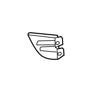 GM 42840142 Cover, Capsule/Headlamp Body To Fender 42840142 GM Cover, Capsule/Headlamp Body To Fender Illustration 1 of 1