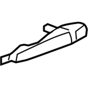 Buick Exterior Door Handle - 25865676