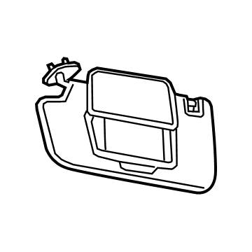 Chevy 84657808 Sunvisor