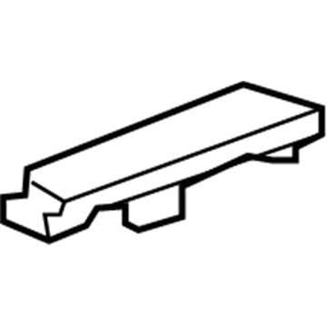 GM 23262389 Pull Pocket Cap, Black, Rear Driver Side 23262389 GM Pull Pocket Cap, Black, Rear Driver Side Illustration 1 of 1