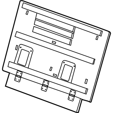 22791366 GM Seat Back Panel, Front Illustration 1 of 1