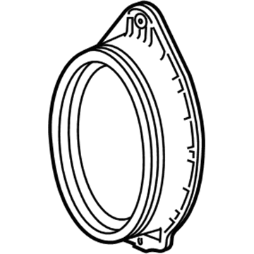 Chevy 22753373 Front Driver Speaker