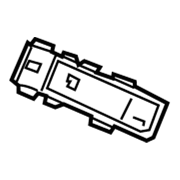 GM 22830878 Display Unit 22830878 GM Display Unit Illustration 1 of 1