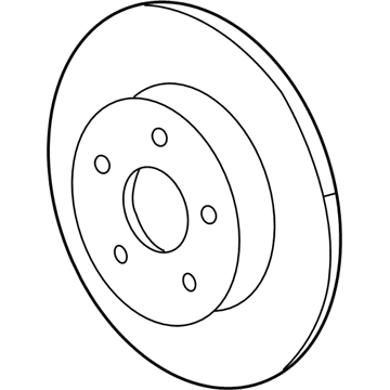 Chevy Cruze Brake Rotor - 23118282
