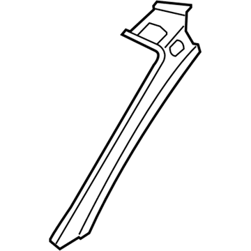 Saturn 93190274 Inner Windshield Pillar