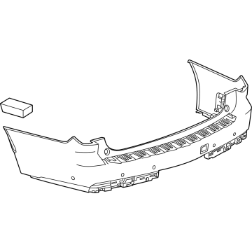 Cadillac Escalade Bumper Cover - 85754774