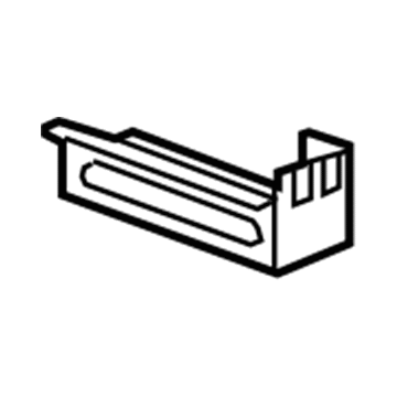 23468191 GM Side Extension, Rear Passenger Side Illustration 1 of 1