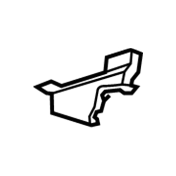 22979289 GM Crossmember Extension, Passenger Side Illustration 1 of 1