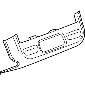 Chevy 23133766 Switch Bezel