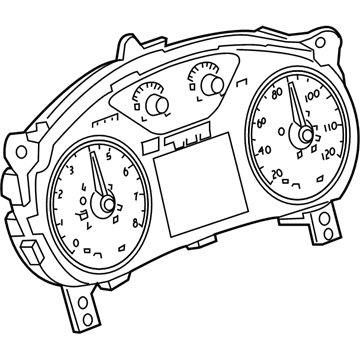 Chevy 84398584 Cluster