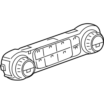 Chevy 84263101 Heater Control