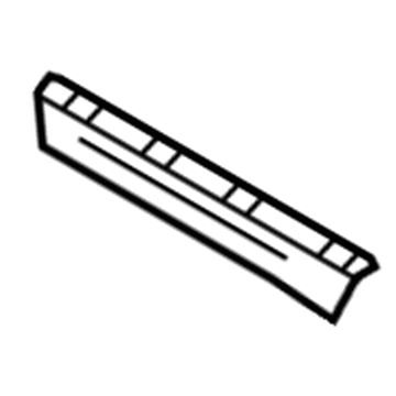 GMC 94777508 Side Panel Front Seal