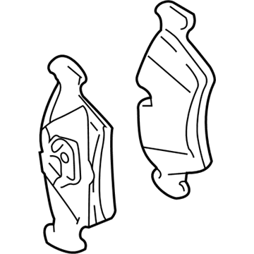 Saturn Brake Pads - 21019628