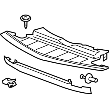 Pontiac Fender Splash Shield - 25995433