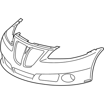Pontiac G6 Bumper Cover - 25876635