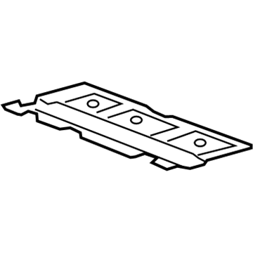 GM 23462778 Heat Shield 23462778 GM Heat Shield Illustration 1 of 1