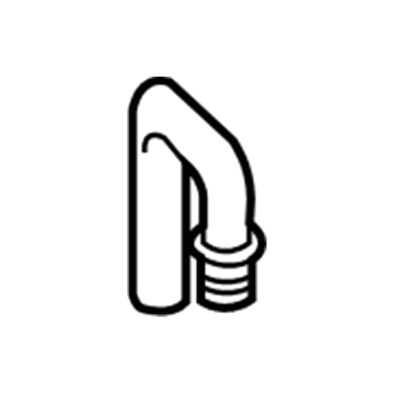 Pontiac 92057425 Overflow Hose