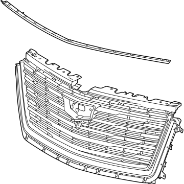 Cadillac 85755776 Grille Assembly