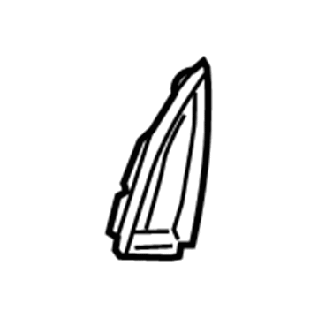 GM 10365430 Mount Bracket, Driver Side 10365430 GM Mount Bracket, Driver Side Illustration 1 of 1