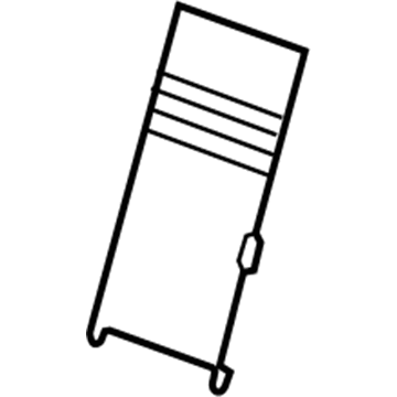 10376382 GM Seat Support, Front Illustration 1 of 1