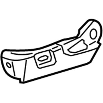 GM 15245530 Outer Cover, Black, Front Driver Side 15245530 GM Outer Cover, Black, Front Driver Side Illustration 1 of 1